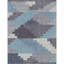 Tapis bleu tissé à plat Kehr Portsmouth-84991277
