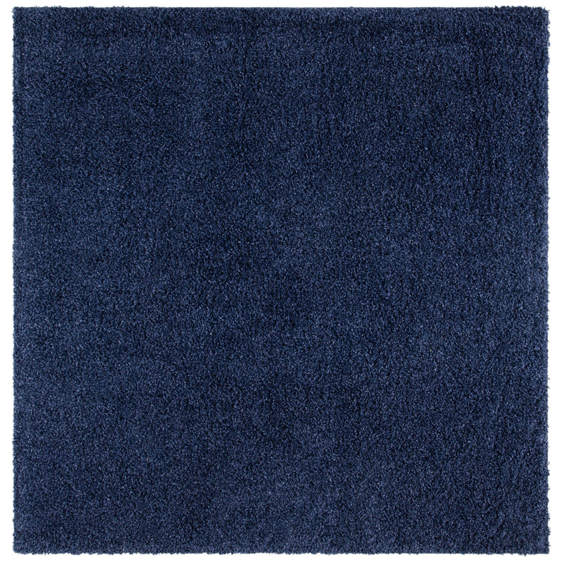 Schwanke Shag Performance Solid Color Rug, Square 6'7"