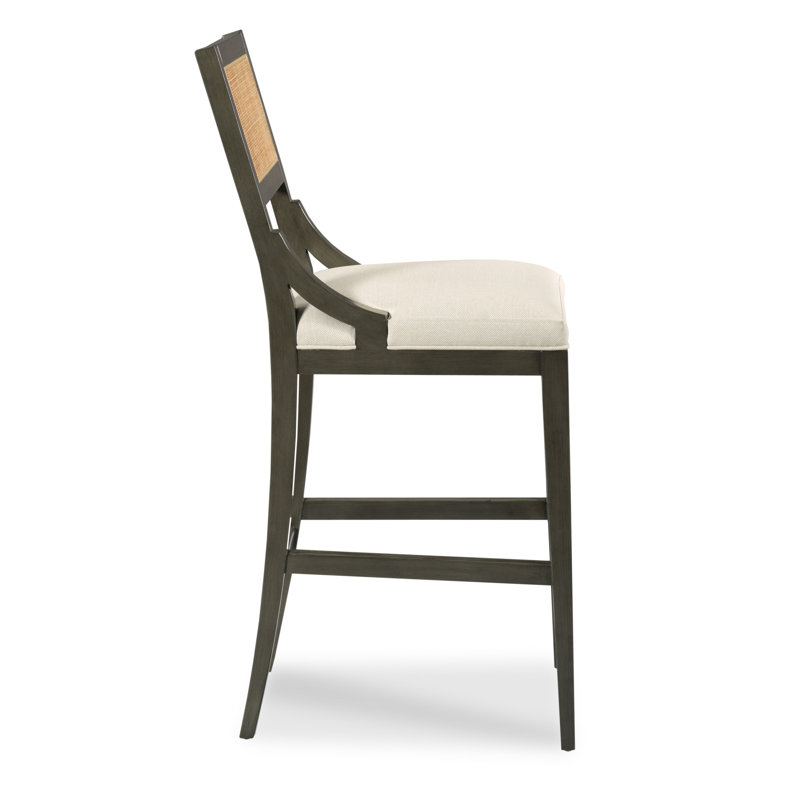 Salvador Stool, Bar Stool (30" Seat Height), Charcoal