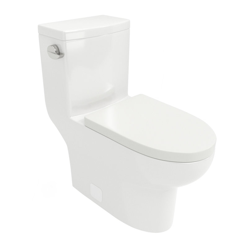 Toilette une pièce en céramique