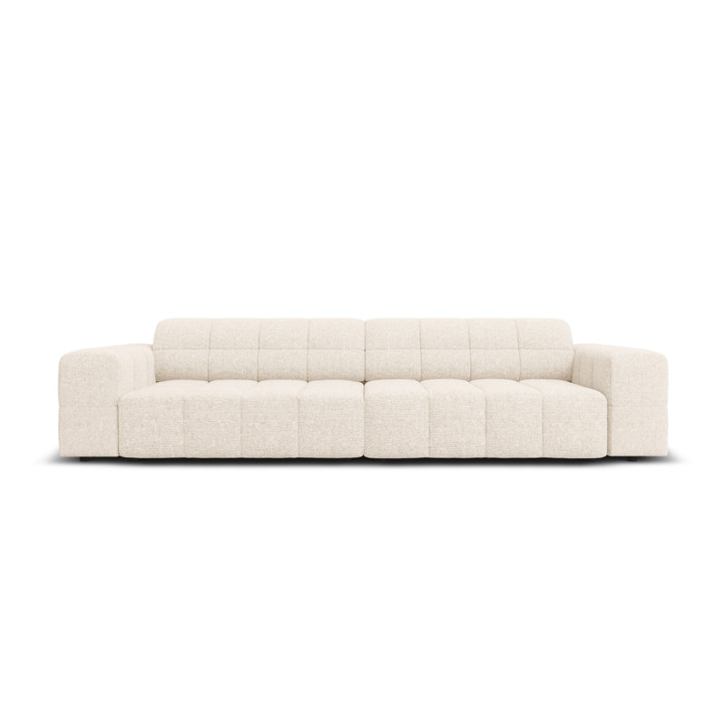 Chicago 4 Seater Sofa, Light Beige, 4