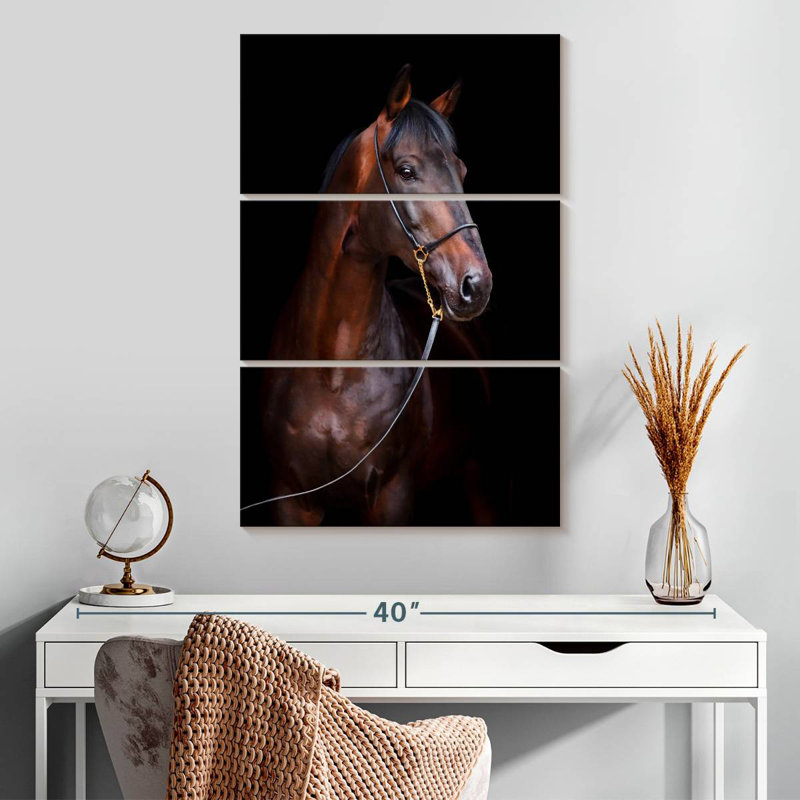Brampt Horse Photo, 32" H x 20" W