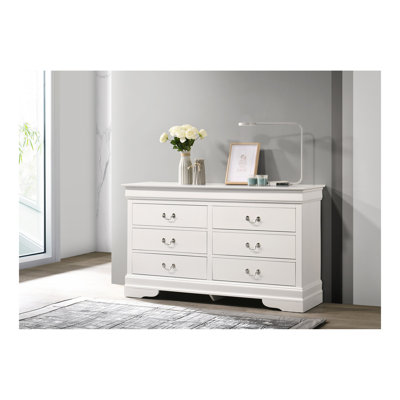 Commode LouisPhillipe G02190-D, blanc