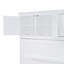 Lit escamotable double, lit escamotable avec armoires supérieures