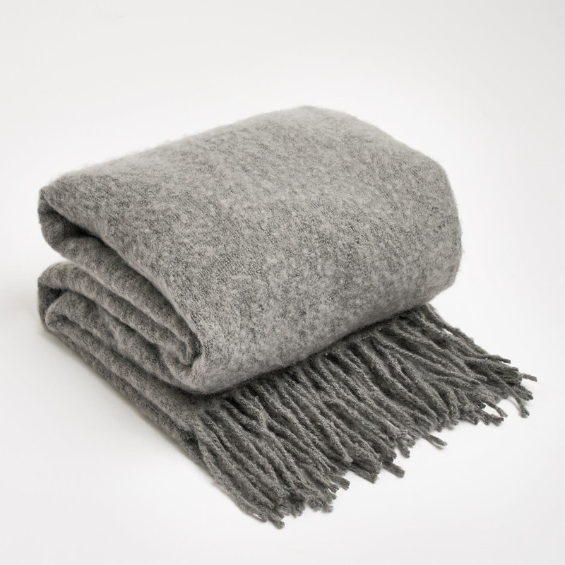 Kupski Throw Blanket, W150 x L200cm, Silver