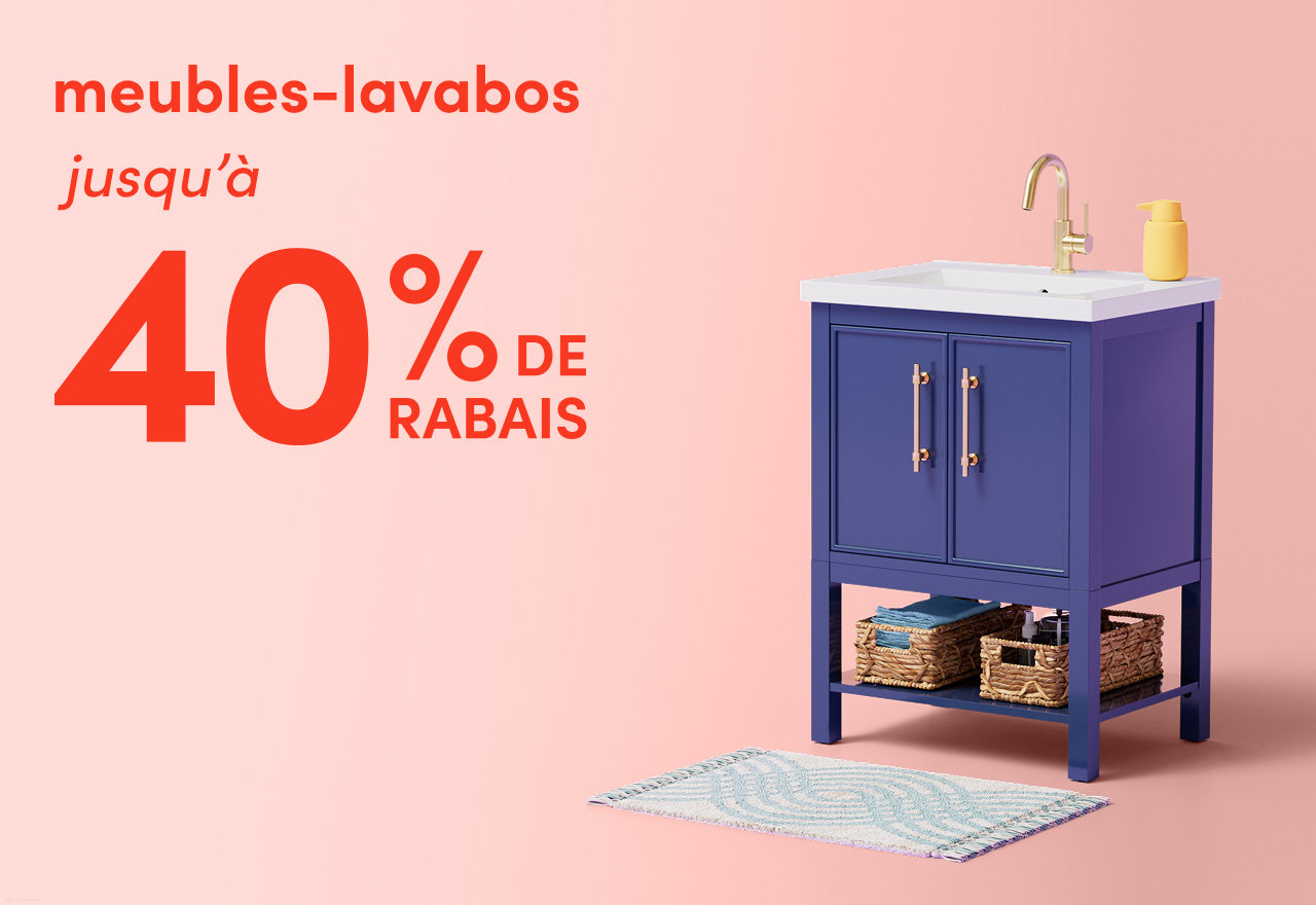 meubles-lavabos en solde