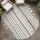 Machine Washable Indoor/Outdoor Husby ACN2189 Geometric Rug