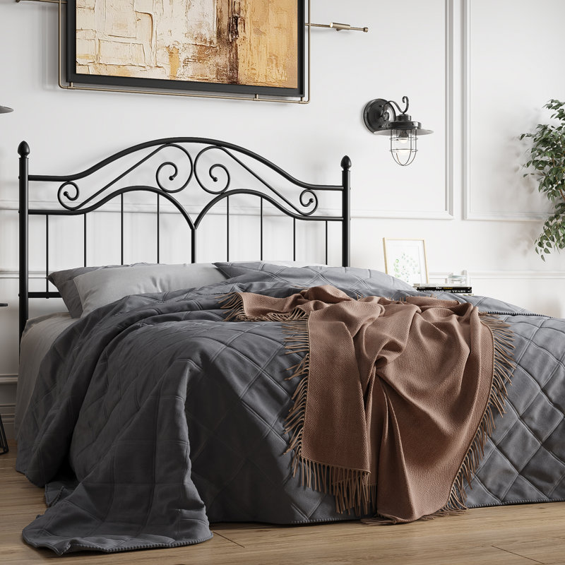 Lit plateforme Cerena, Grand, Noir