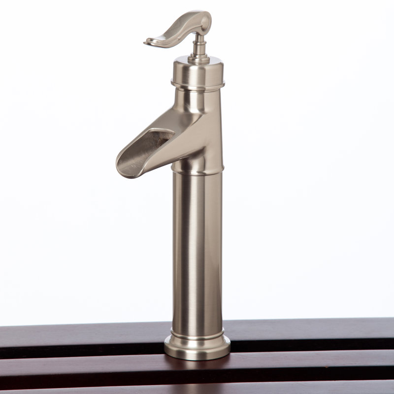 Stafford Vessel Sink Bathroom Faucet, Brushed Nickel