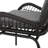 Grey Open Chair With Iron Structure And Stain Seat Cushion Robust Support