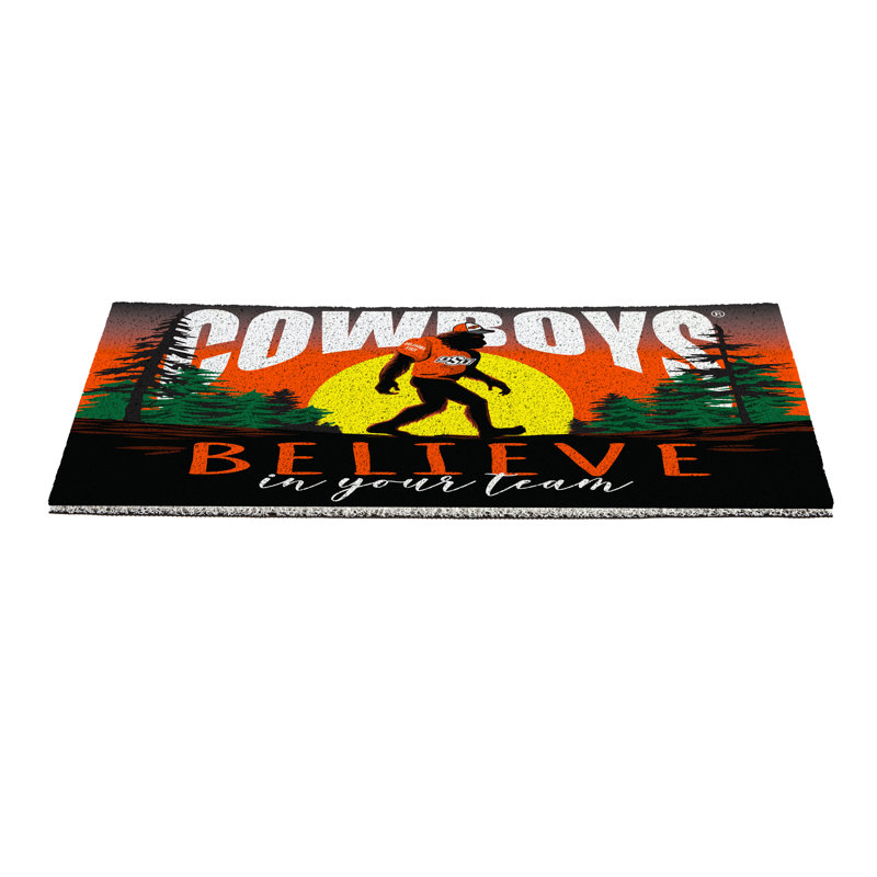 Paillasson en PVC Oklahoma State University, 28 po x 16 po