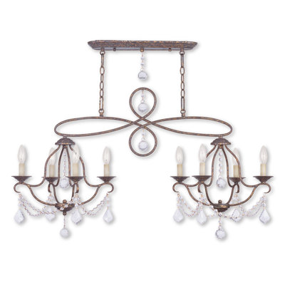 Lustre à 8 lumières Deshaunte