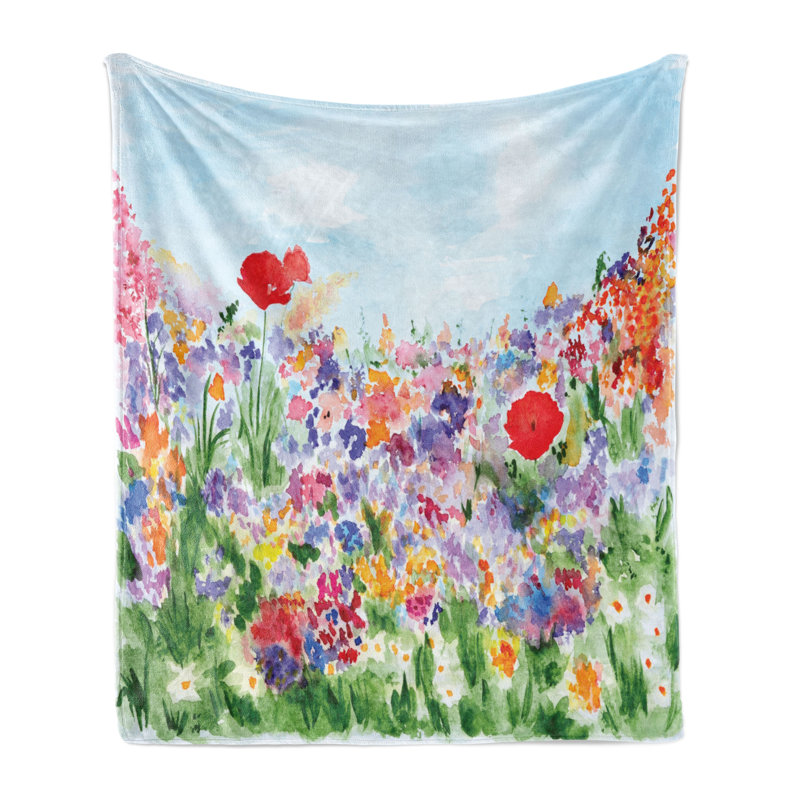 Hand Woven Throw Blanket, 60" x 80"