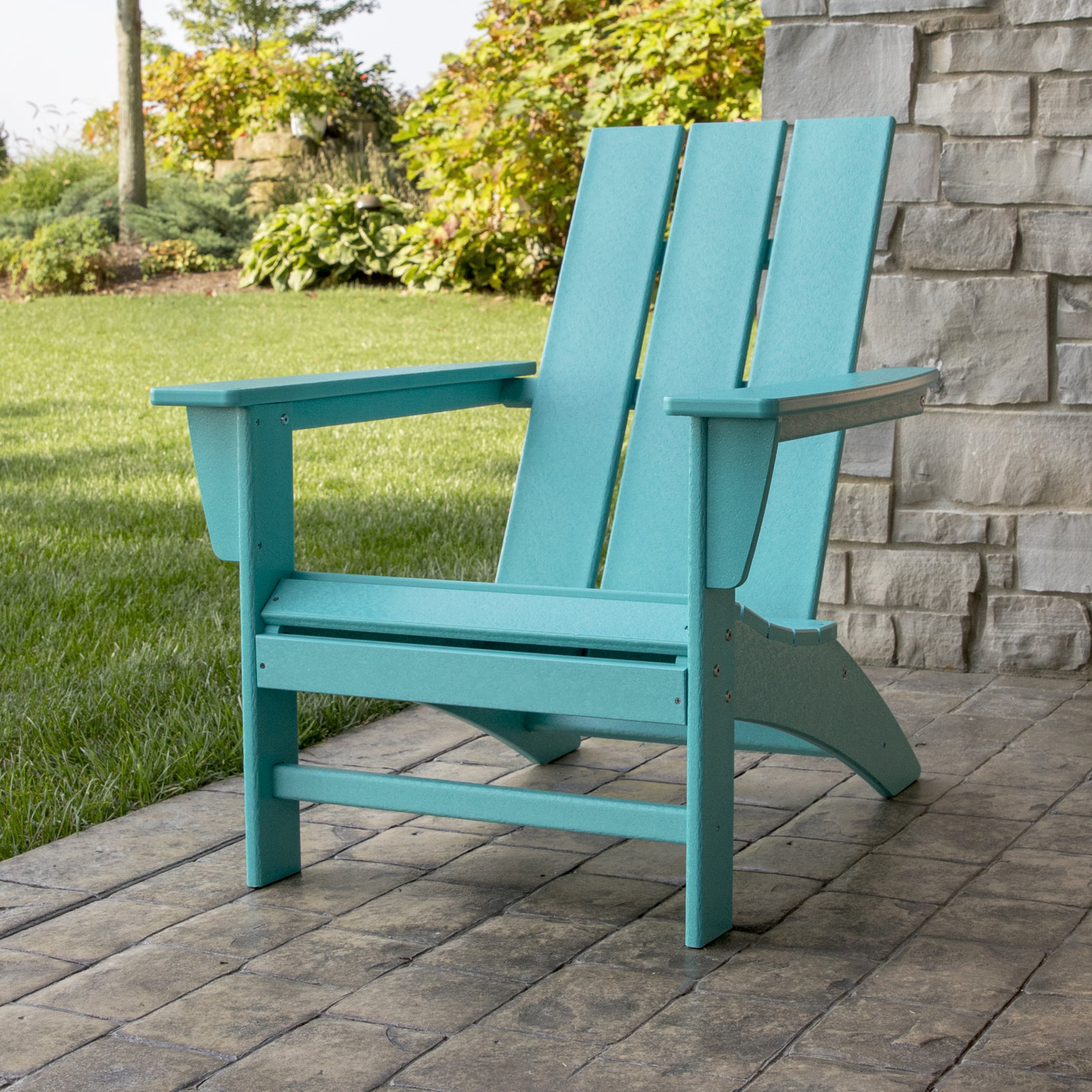 POLYWOOD® Modern Adirondack Chair, Aruba
