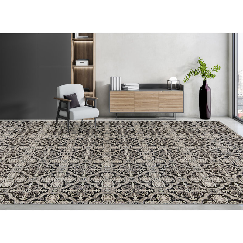 Sultanabad Wool Floral Area Rug