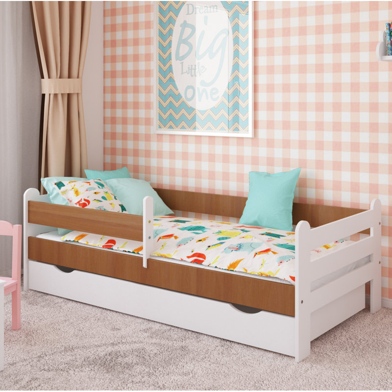 Thaxton Cabin Bed with Storage Included, 80 x 140 cm, Alder