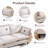 Tatum Modular Sectional Sofa with Movable Ottoman-110373950