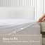 Solayne 1800 Series Ultra Soft Microfiber Fitted Sheet - Full Size Solid Fitted Sheet, Lower Sheet, Stretch Mattress Protector-109926152-109926156