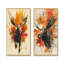 Collection de 2 pièces Amber Wild Moose Energy I - Animaux, impressions sur toile-702586026-702586032