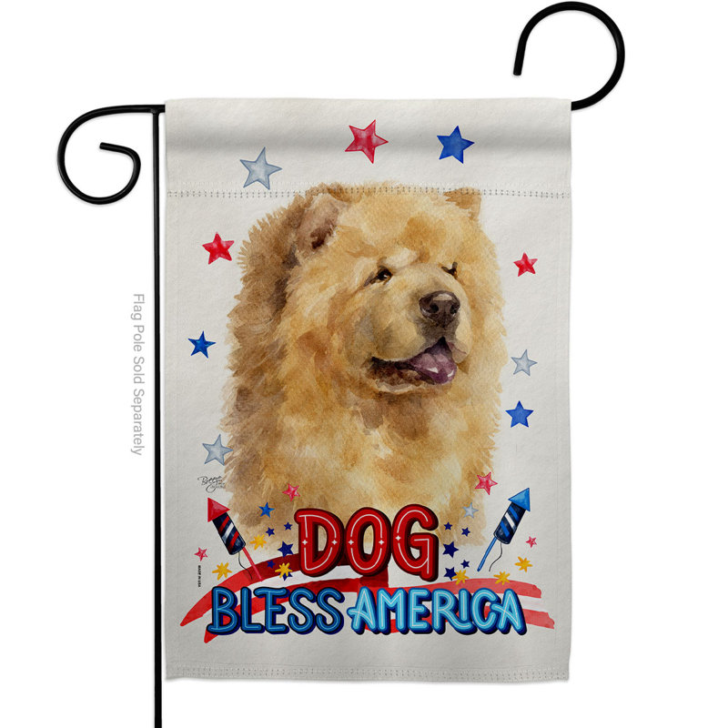 Double Sided 18.5'' H x 13'' W Polyester Animal Garden Flag