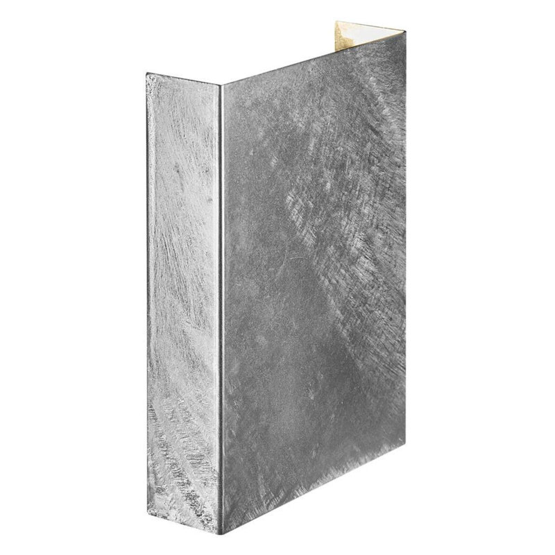 14.8cm H Integrated LED Outdoor Flush Mount, Galvanized