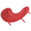 Table d'activité demi-lune en plastique pour enfants-7165796