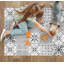 Sagrario Vinyl Machine Printed Area Rug-792479354