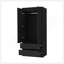 Armoire 2 tiroirs Avra, 2 portes, tringle