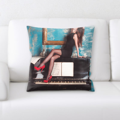 Coussin de fille fille