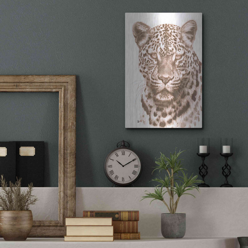 Bungalow Rose «Potency» par Barbara Keith, art mural en métal, 16 po x 24 po, H 16 po x l 12 po