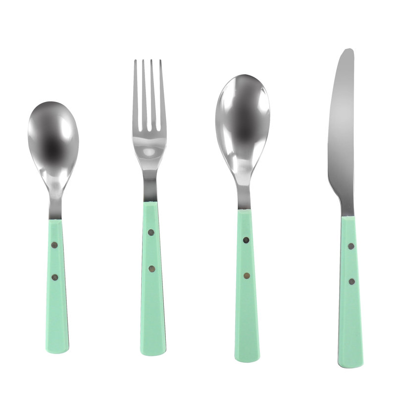 Martha Stewart Garden Cottage 16 Piece Flatware Set, Service for 4
