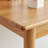 Natural Wood Work Table - Solid Oak With Multi-Purpose Use Writing Desk For Creative