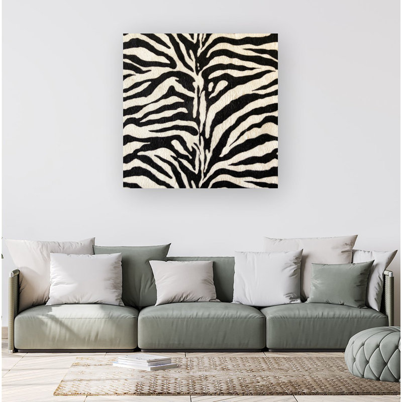 White Tiger - Wrapped Canvas Print, 16cm H x 16cm W x 3.8cm D