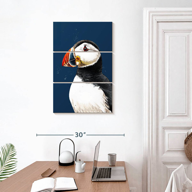 Brampt Clive The Puffin, 32" H x 20" W