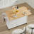 Kitchen Island With Drop Leaf Countertop, Kitchen Island Cart, Barn Door Kitchen Island Table