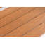 Élégante table d'appoint HiPS pour les rassemblements extérieurs, les collations et la détente avec un design durable à double couche