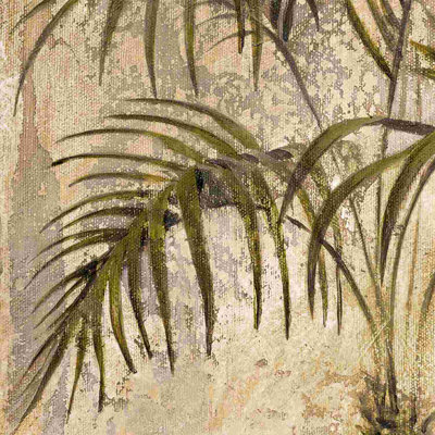 «Tropical Place 3», impression sur toile tendue