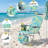 17" Seat Height Portable Beach Chair With Carry Bag-189759209