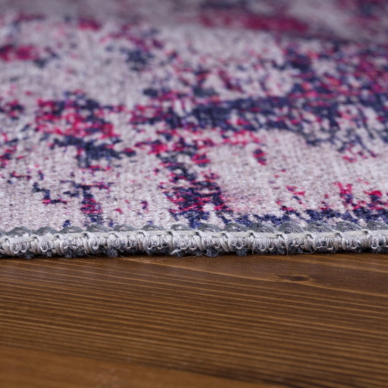Premium 100% Polyester Area Rug, 6.9 x 10.2 ft | 1850 g/m², 0.2 in Pile Height | Recycled Poly Cotton Underside | Machine Washable at 30°C | Soft, Durable, Eco-Friendly Design for Modern Living Spaces