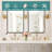 Widespread 2-handle Bathroom Faucet with Drain Assembly-100561674