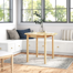 Ankrum Extendable Drop Leaf Solid Oak Dining Table