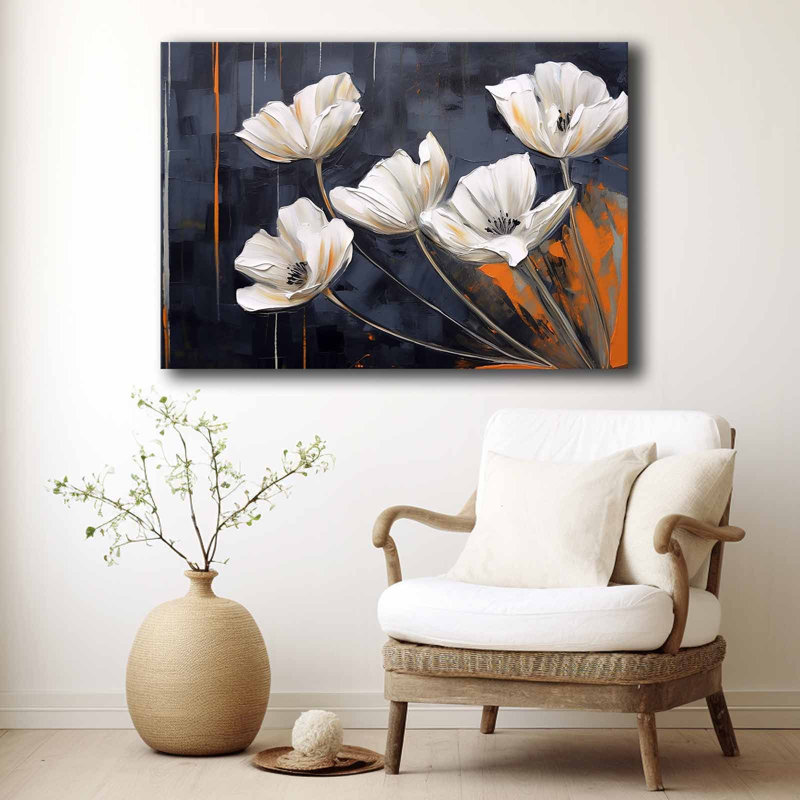 Peinture décorative sur toile