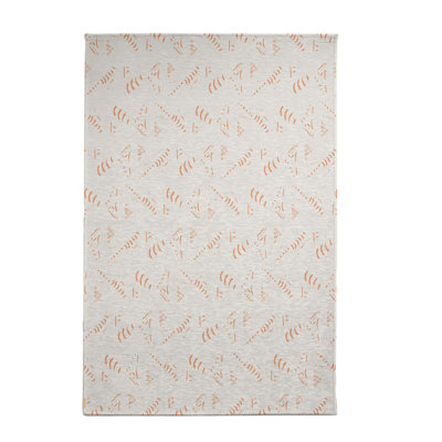 Safari Chenille Geometric Indoor Rug