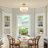 Nichoel 3-Light 5.12'' Drum Semi Flush Mount Ceiling Lights With Fabric Linen Shade-2082138660