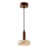 Beige/Walnut