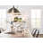 Averie Extendable Pine Solid Wood Dining Table