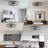 24" Decorative LED Ceiling Fan Light – Modern Flush Mount With Acrylic Ring, Hidden Blades, Remote Control, And Dimmable Light For Stylish Homes-1778288646