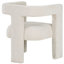 Chaise d'appoint rembourrée 1pc Contemporary Boucle