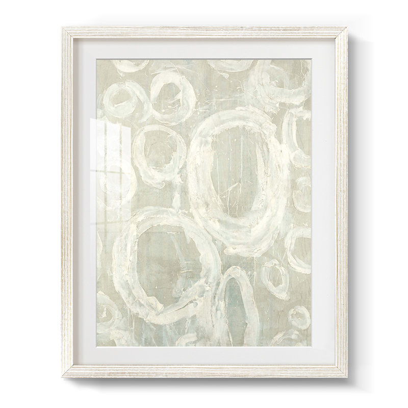 Vinko - Toile tendue avec châssis, H 28,5 po x l 20,5 po, Blanc