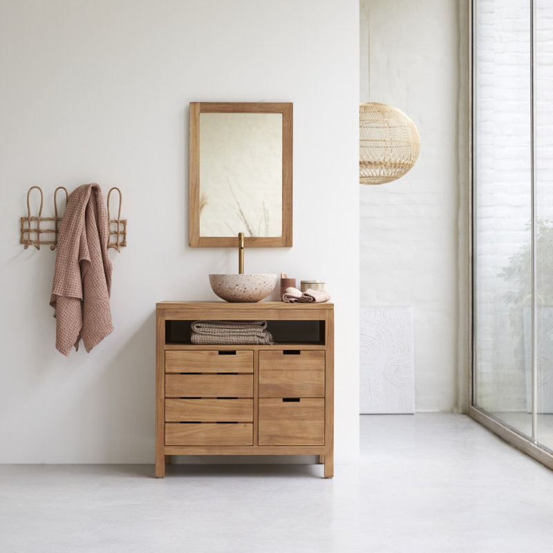 Serena Solid Teak 32" Single Vanity